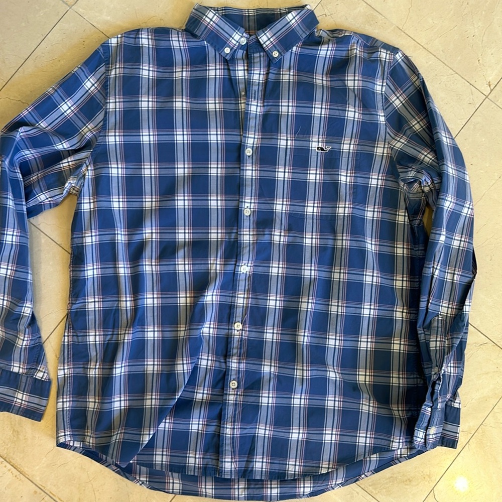 Vineyard Vines Slim Fit Tucker Shirt L